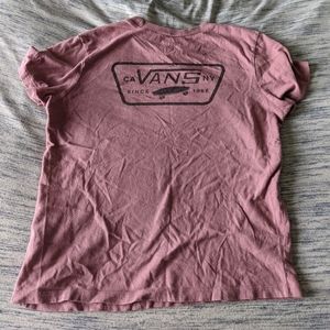 Dark Pink Vans T-Shirt